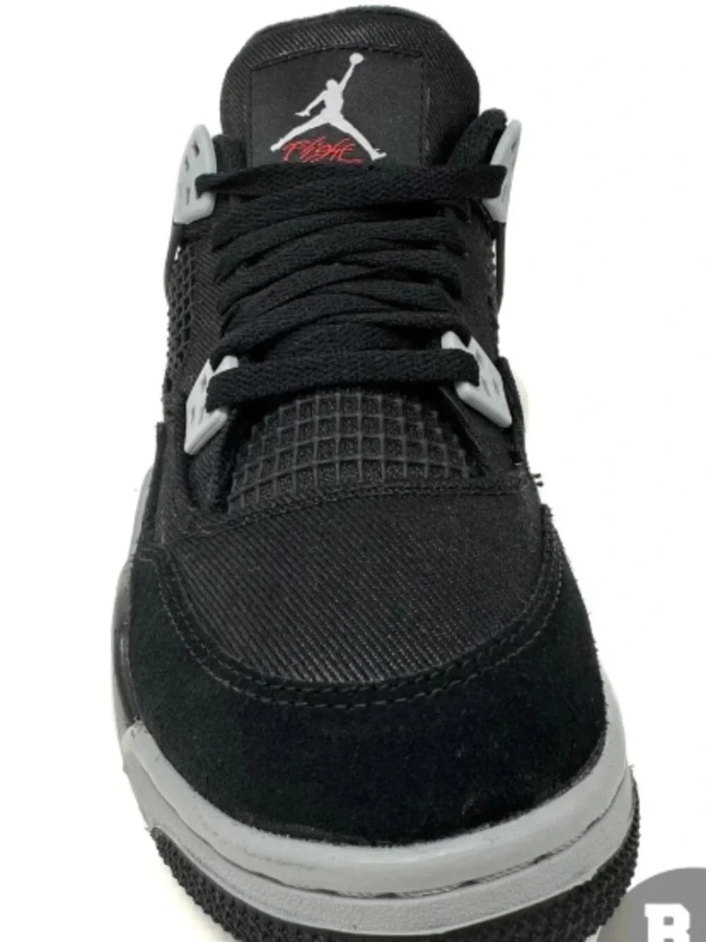 Brand New Air Jordan 4 Retro Black Canvas